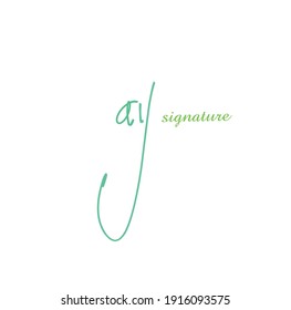 cualquier logotipo manuscrito para la identidad
