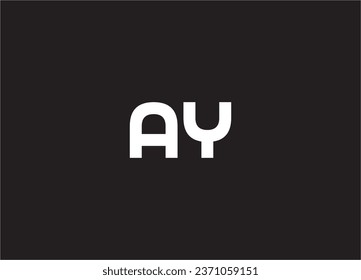 ay letter logo and monogram design