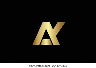 AY logo combination design suitable for a company - Vector