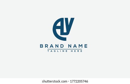 AY Logo Design Template Vector Graphic Branding Element.