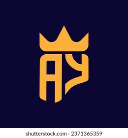 AY Logo. AY Letter Logo luxury design for your company.