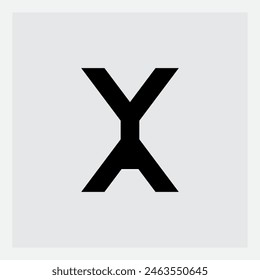 AY - logotipo. Elemento de diseño o icono. Iniciales o monograma. Logotipo con las letras A e Y.