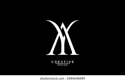 AY, YA, A, Y, Abstract Letters Logo Monogram
