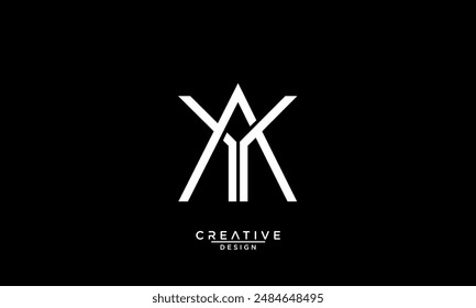 AY, YA, A, Y, Abstract Letters Logo Monogram