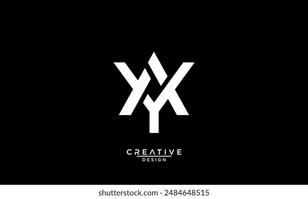 AY, YA, A, Y, Abstract Letters Logo Monogram