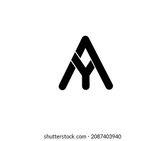 Ay ya a y initial letter logo