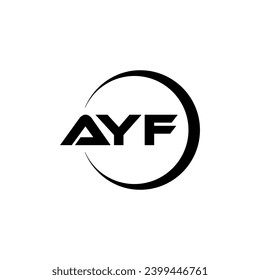 AYF Letter Logo Design, Inspiration for a Unique Identity. Modern Elegance and Creative Design. Watermark Your Success with the Striking this Logo.