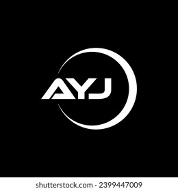 AYJ Letter Logo Design, Inspiration for a Unique Identity. Modern Elegance and Creative Design. Watermark Your Success with the Striking this Logo.