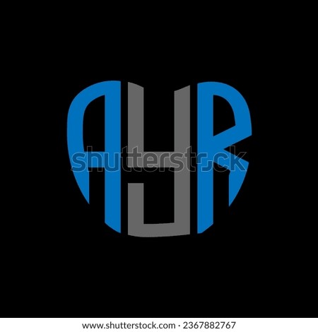 AYR letter logo creative design. AYR unique design.
