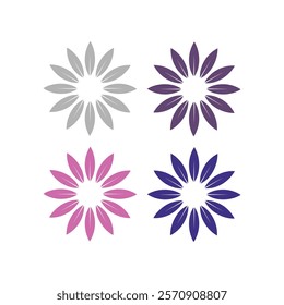 Ayurveda Spa Massage Resort Sign Symbol Logo Vector
