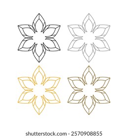 Ayurveda Spa Massage Resort Sign Symbol Logo Vector
