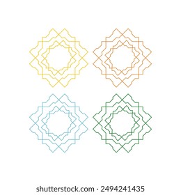 AYURVEDA SPA MEDICAL HOTEL SIGN SYMBOL LOGO ISOLATED ON WHITE