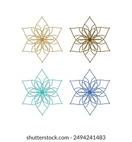 AYURVEDA SPA MEDICAL HOTEL SIGN SYMBOL LOGO ISOLATED ON WHITE