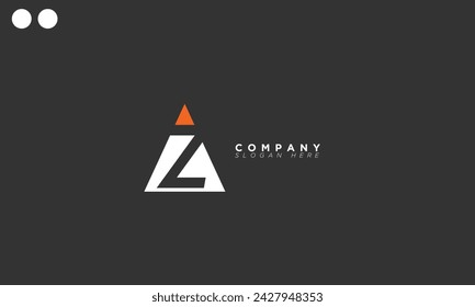  AZ Alphabet letters Initials Monogram logo ZA
