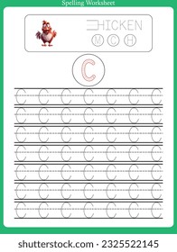 A-Z  Alphabets Letter Tracing Practice for ids 