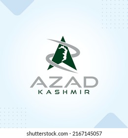 Plantilla De Logotipo AZ AZAD KASHMIR AZ En Diseño Moderno De Vector Mínimo Creativo