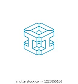 aZ font Monogram Logo Template Template