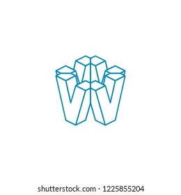 aZ font Monogram Logo Template Template