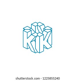 aZ font Monogram Logo Template Template