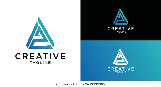 AZ Letters Professional logo for all types of business