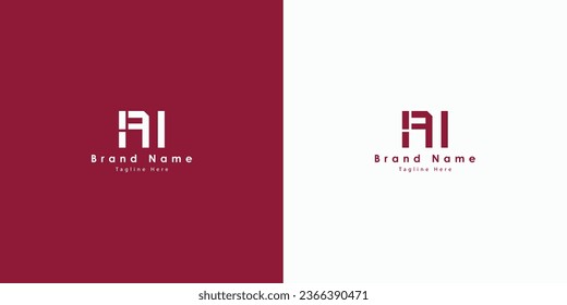 Diseño del logotipo vectorial de las letras AZ