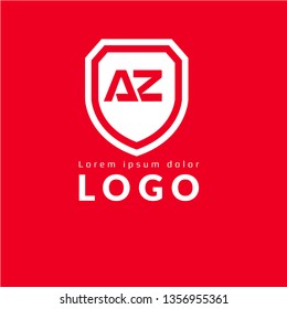 AZ logo concept. Designed for your web site design, logo, app, UI