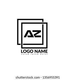 AZ logo concept. Designed for your web site design, logo, app, UI