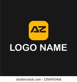 AZ logo concept. Designed for your web site design, logo, app, UI