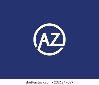 AZ Logo-Design-Vektorgrafik-Vorlage