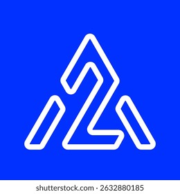 AZ logo, AZ latter logo, AZ Monogram logo, AZ alphabet	