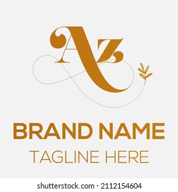 az logo wedding design logo