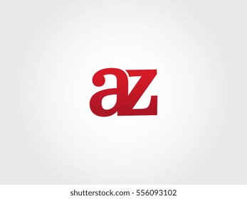 az lowercase logotype