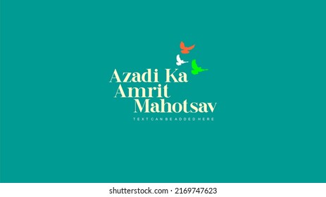 Azadi Ka Amrit Mahotsav Celebration - India August 15 - Vector 