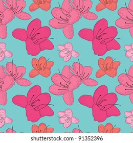 Azalea vector pattern