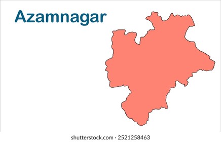 Mapa da subdivisão de Azamnagar, Distrito de Katihar, Estado de Bihar, República da Índia, Governo de Bihar, território indiano, Índia Oriental, política, aldeia, turismo