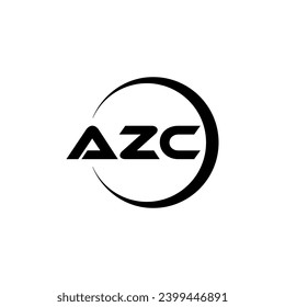 AZC Letter Logo Design, Inspiration for a Unique Identity. Modern Elegance and Creative Design. Watermark Your Success with the Striking this Logo.