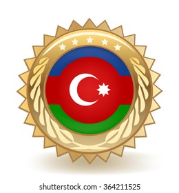 Azerbaijan Badge