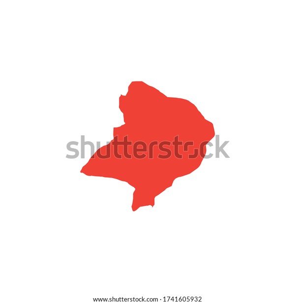 Azerbaijan City Ismailli Map Vector Illustration Stock Vector (royalty 