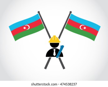 Azerbaijan Emblem Architecture