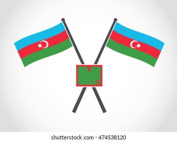 Azerbaijan Emblem Box Delivery