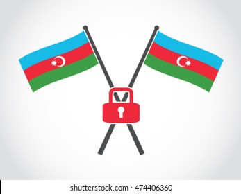 Azerbaijan Emblem Security