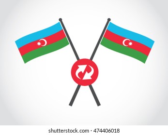Azerbaijan Emblem Synchronize