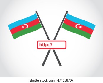 Azerbaijan Emblem Web Domain