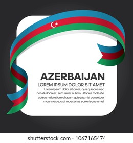 Azerbaijan flag background