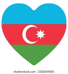 Gestaltungsform der aserbaidschanischen Flagge. Flagge Aserbaidschans