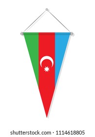 Azerbaijan flag or map