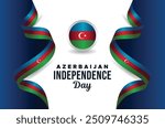 Azerbaijan Independence Day Banner Design