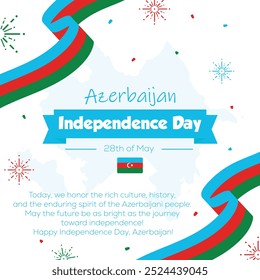 Modelos de postagem do Dia da Independência do Azerbaijão para sua marca.