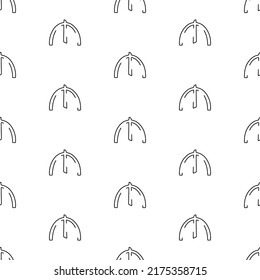 azerbaijan manat seamless pattern on white background. vector illustration.