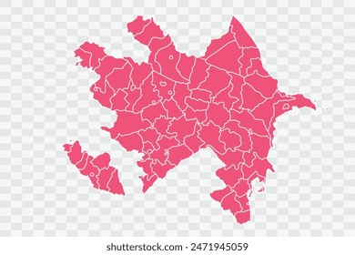 Azerbaijan Map punch Color Background quality files png